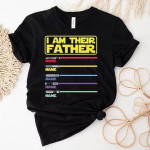 I Am Their Father Shirt, Dad Shirt Short Sleeve Tee